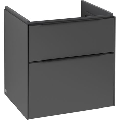 Villeroy & Boch Subway 3.0 Waschbeckenunterschrank, 2 Auszüge, (1/2)