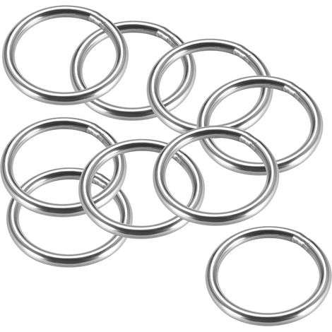 10 pièces de joints toriques en acier inoxydable, 50 x 5mm (1/3)