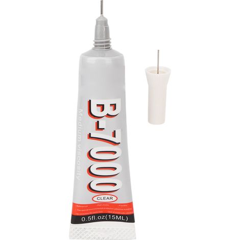 Colle de précision pour réparation de montres, élastique, transparente, séchage rapide, imperméable, liquide semi-fluide, flacon 15ml (1/5)