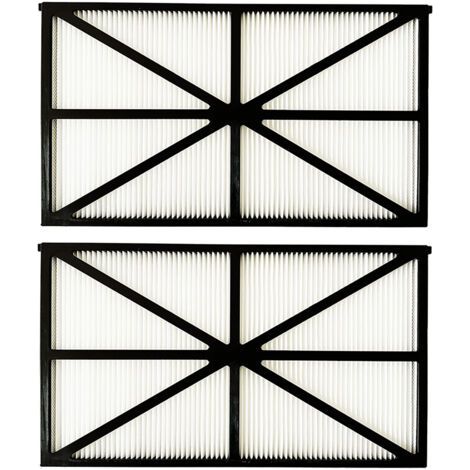 Lot de 4 Panneaux Filtres pour Robot Tiger Shark - RCX70101PAK2 - Noir (1/4)