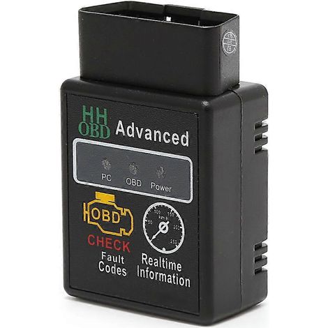 Interface de diagnostic automobile ELM327 V2.1 OBD 2 OBD-II compatible Bluetooth (1/4)