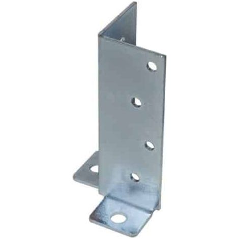 SUPPORTO STAFFA PIASTRA TRAVI IN LEGNO PILASTRI PORTA PILASTRO MM 45X45X130 369