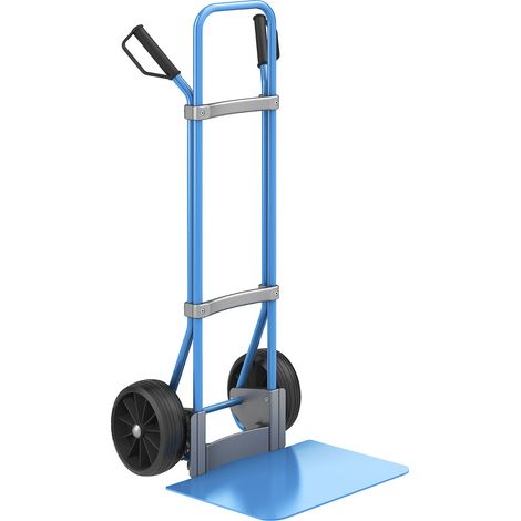 eurokraft pro, Diable, bleu, l x p bavette 450 x 500 mm, bleu