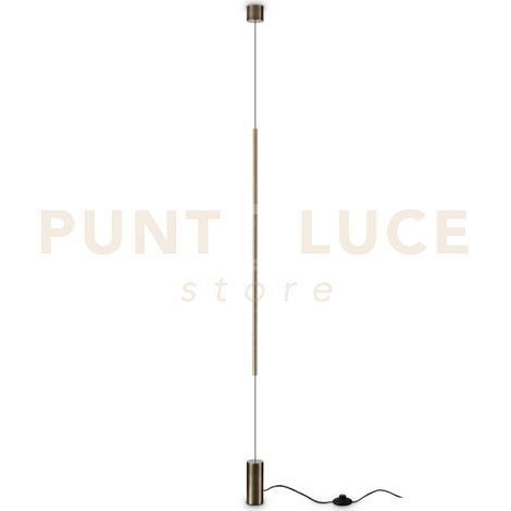 ESSENCE ROUND LAMPADA DA TERRA CON SOSPENSIONE 2700K 14W  1500 lm OTTONE