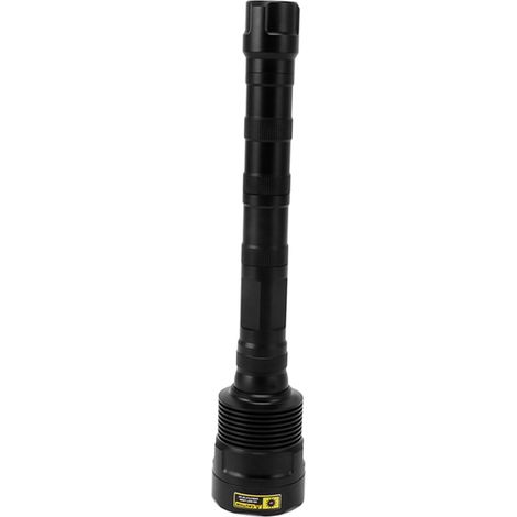 Lampe torche UV 365 nm haute puissance avec filtre noir, lampe ultraviolette portable pour la détection d'identification