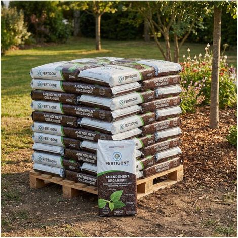 Paillage compost bio enrichisseur du sol 48x20kg RACINE PRO117-48x20 (1/4)