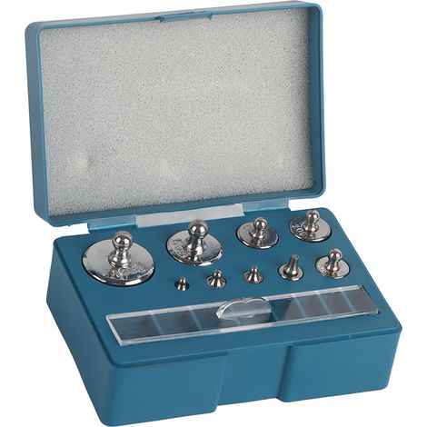 17-teiliges Präzisions-Kalibriergewicht-Set (211,1 g, 10 mg–100 g) für Schmuck (1/5)