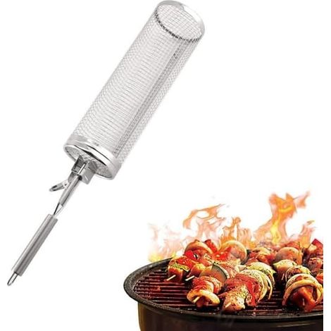 Grillkorg / Grillgaller avec étiquette à main - 30 cm (1/5)