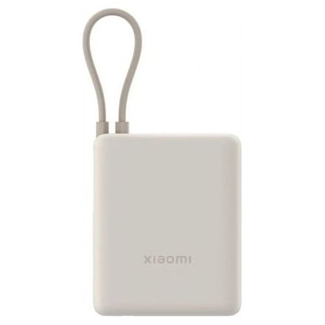 Powerbank 10000mAh Xiaomi 33W Power Bank Integrated Cable/ 33W/ Beige