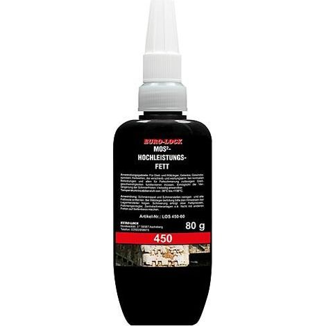 Mos²-Graisse polyvalente haute performance, EURO-LOCK LOS 450 bouteille 80g