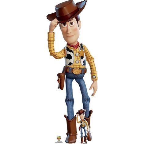 Figurine en carton Toy Story 4 - Woody Cowboy Hauteur 162 CM