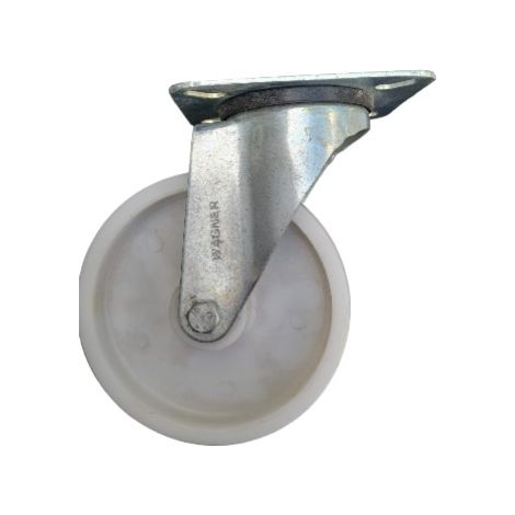 SUKI INTERNATIONAL - RUOTA GIREVOLE  BIANCA DIAMETRO 125MM