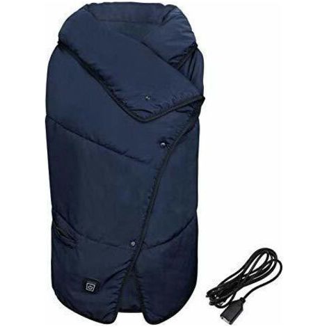 Ahlsen Couverture chauffante électrique Multi-fonction USB portable Couverture de camping de voyage (ne pas inclure la batterie) (1/5)