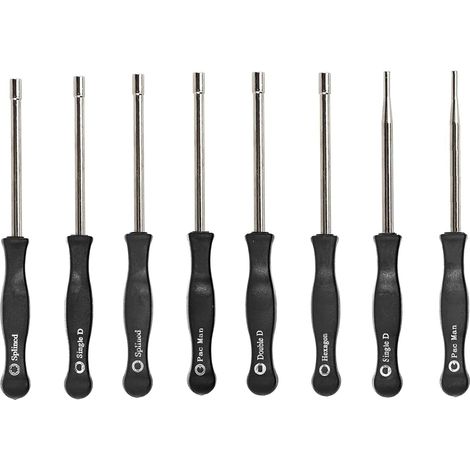 Kit De Reglage Carburateur - Pour Moteur 2 Temps - Compatible Tronconneuse Debroussailleuse - 8 Pièces (1/5)