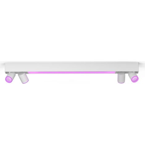 Philips Hue White & Color Ambiance BT Centris Spot 4 flg. weiß 4200lm (1/4)