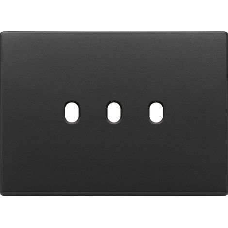 VIMAR - 22673.3.03 Plaque 3Mx3 Gris anthracite vintage