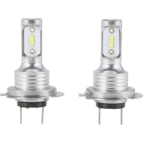 Kit Phare LED H7 6000K Blanc 110W 8000LM Ampoules Feux de Croisement et Antibrouillard