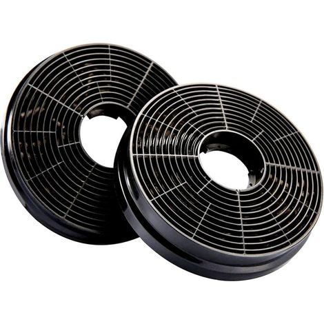 Ciarra Filtre à Charbon Actif CBCF003, Compatible avec les Hottes Ciarra, Élimine les Odeurs et Améliore la Qualité de l'Air, 2 Pièces (1/5)