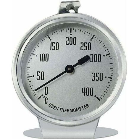 Thermomètre Pour Four Et Grilles, Thermomètre De Four, Thermomètre De Surveillance Pour Grillades/Fumoirs, Grand Afficheur Indiquant Clairement Les Températures Indiquées Pour Les (1/5)
