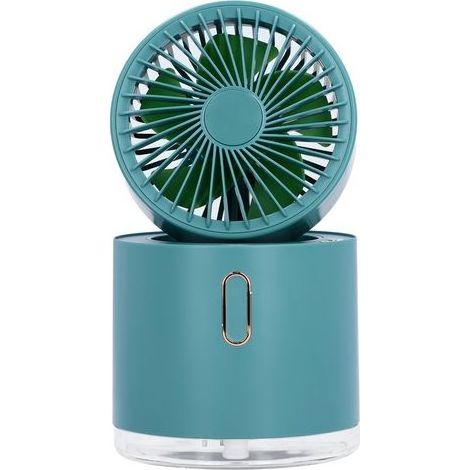 Ventilateur Brumisateur USB Rechargeable, Portable avec Réservoir 300ML pour Bureau et Extérieur (1/4)