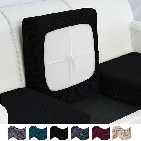 Set mit 3 Sofakissenbezügen, hochelastische Einzelsitzkissenbezüge, Sofabezüge, Sofakissenbezüge (1/5)