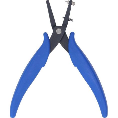 Poinçon à métal 1,6 mm - Pour tôle/plastique avec manche en PVC (1/5)