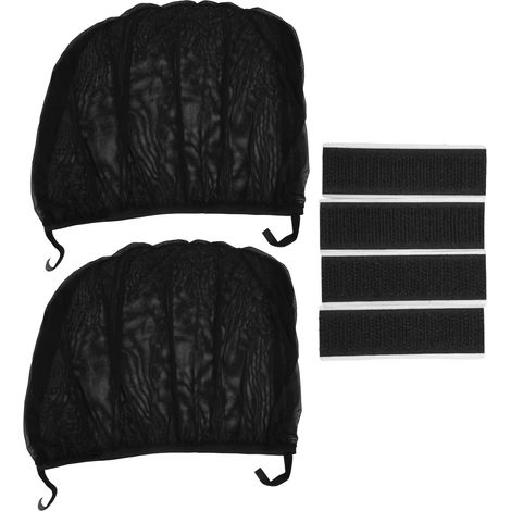 Pare-soleil arrière voiture de lunette en maille respirante, protection UV, moustiquaire, rideau (1/5)