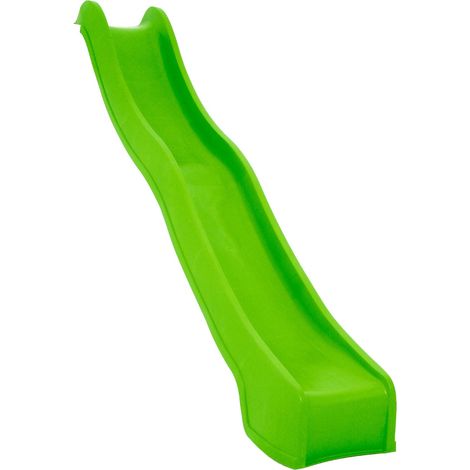 Toboggan glissière ondulé de 300 cm vert pomme