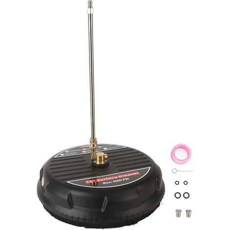 – 15-inch surface cleaner – 4000 psi pressure washer attachment – 41 cm connecting rod for efficient cleaning of outdoor surfaces - 4000 psi (1/5)