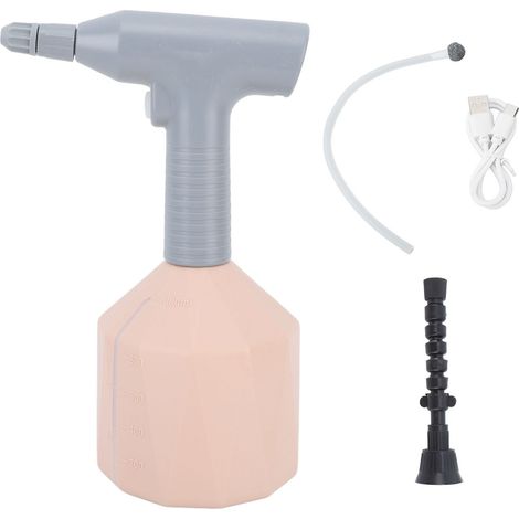 Bouteille de pulvérisation automatique pour plantes, pulvérisateur électrique sans fil pour jardin, arrosoir pour plantes d'intérieur et d'extérieur, rose