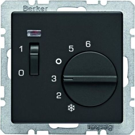 Berker RTR M.ZST 230V SCHWARZ MATT / BERKER 20306085 Q.X 20306085