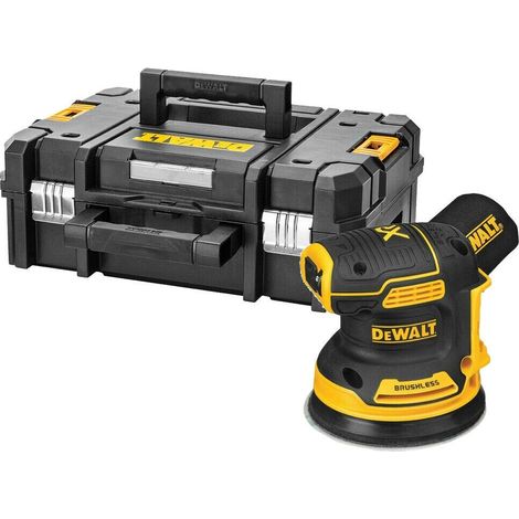 DeWalt DCW210NT Cordless 18V XR Brushless Random Orbit Sander 125mm with TSTAK Case