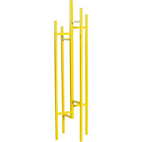 Porte-Manteau "Eigen" 175cm Jaune Moutarde (1/3)
