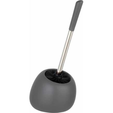 Portascopino WC Polaris grigio opaco (1/5)