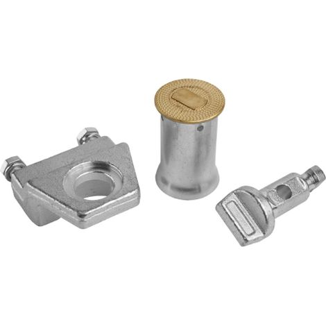 GRUPPO FISSAGGIO LUCCHETTO SERRANDA MAURER SERIE 825 X MIS. 80-90MM