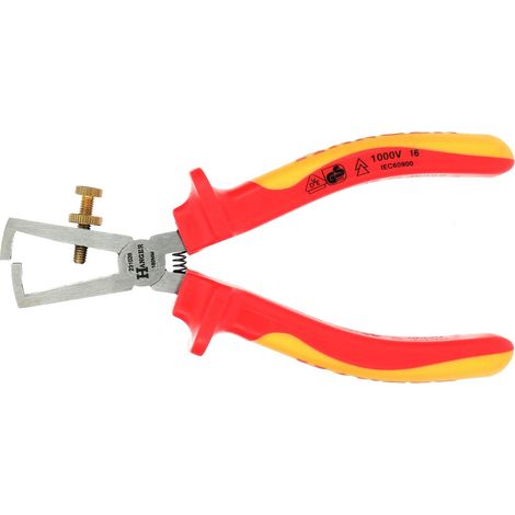 Pinza spelafili isolata 160 mm ergonomica