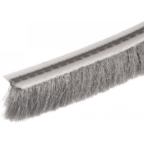 Brosse élastique pour fente de carte d'étanchéité fenêtres, 9/32 po x 5/16 49,2 pi