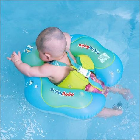 Bouée Bébé - Bouée Bébé ,Flotteur Gonflable pour piscines - 6 - 30mois - bleu L-A1
