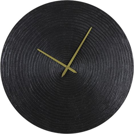 Light & Living Uhr CERVINO Antik Schwarz – Ø58 cm