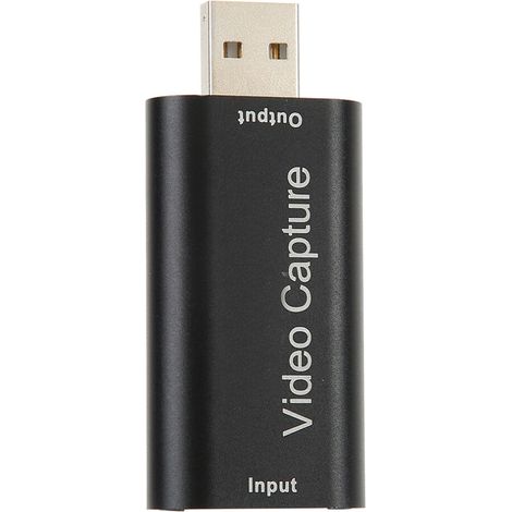 Dieser fortschrittliche HDMI-Videoaufnahmeadapter unterstützt Bildschirmfreigabe und bietet geringe Latenz. Kompakt, tragbar und sofort einsatzbereit – ideal für Live-Streaming, Gaming, Videokonferenz (1/4)