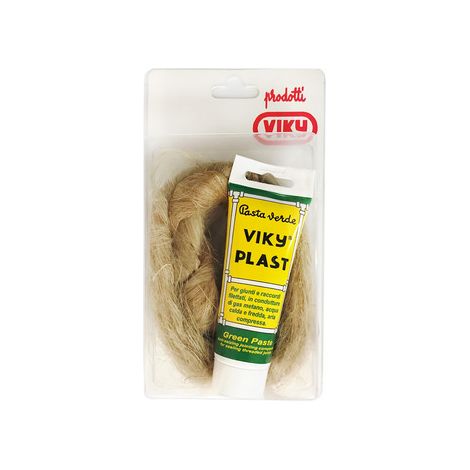 PASTA VERDE TUBETTO VIKY-PLAST 100 GR + CANAPA- 100 gr + canapa- VIKY- pezzi 1