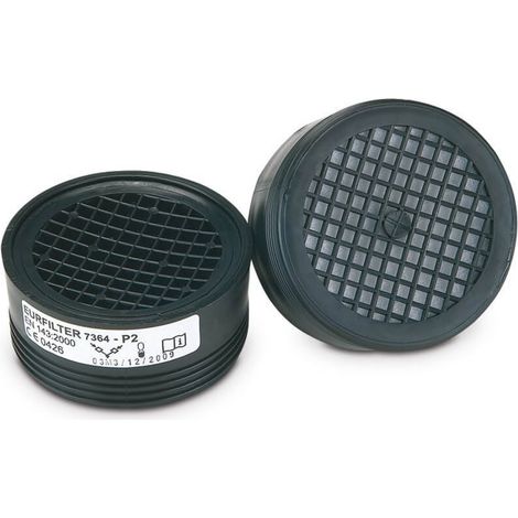 Filtros de clase 1 A1 SAFETOP para máscaras Eurmask (2 ud)