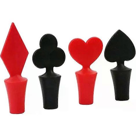 Bouchon en silicone, forme de tisonnier, pour bouteilles de vin et de bière, étanche.-AquaForge (1/4)