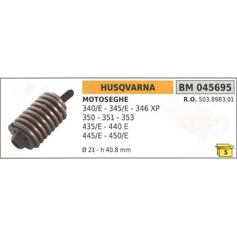 Antivibrante HUSQVARNA motosega 340/E 345/E 346 XP 350 351 353 045695