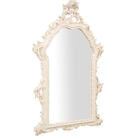 Biscottini Miroir Mural Salle de Bain et Salon L74XPR8XH120 - Miroir Miroir de Chambre à Coucher - Miroir d'entrée et Miroir de Salle de Bain (1/2)