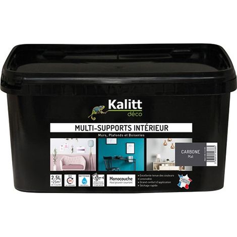 Mattes Mehrzweckfarben auf Kohlebasis 2,5 l – Kalitt Deco