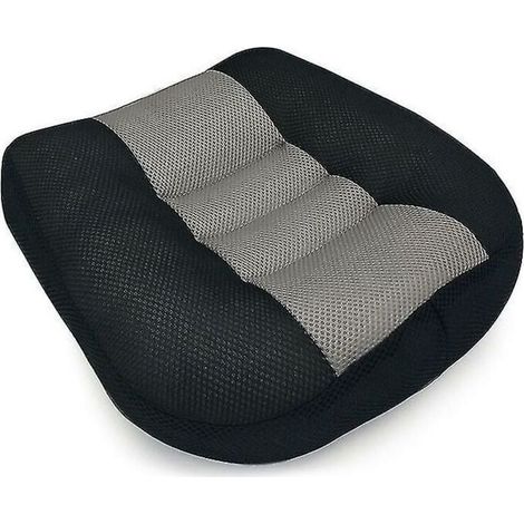 Coussin de siège rehausseur de voiture très confortable, coussin de test de conduite épaississant accru avec poignées hauteur en maille respirante (1/3)