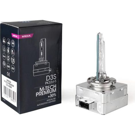 1 AMPOULE D3S 6000K 35W +30% (BOITE)