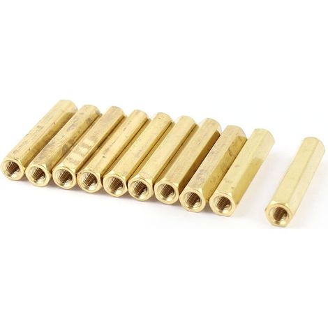 Entretoise hexagonale M3 x 24 mm pour circuit imprimé, 10 pièces (35055449aa3e609abe480b984de136f4)