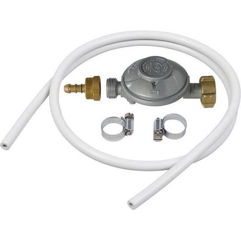 Kit Butane avec détendeur + Tube + Collier NF - ROUSSEAU
